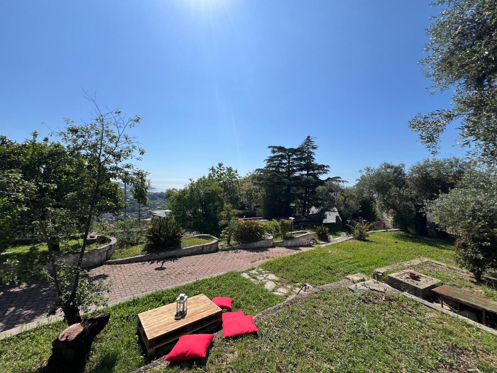 Villa In Collina Vista Mare San Remo Extérieur photo